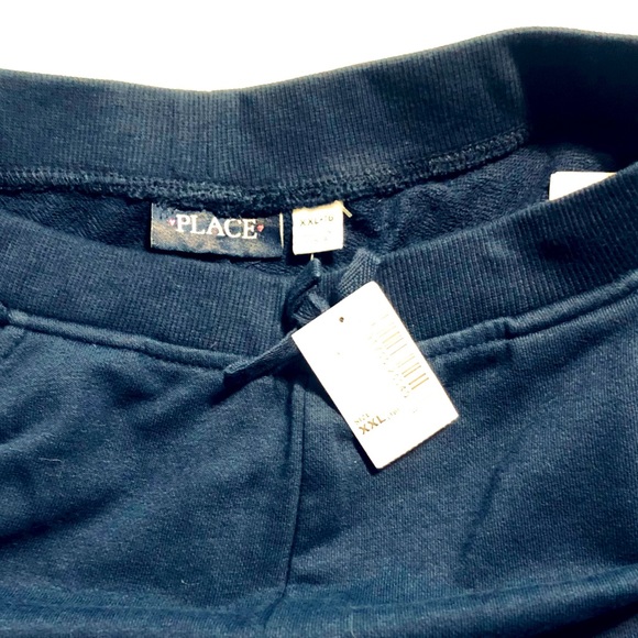 THE CHILDREN’S PLACE Girls Uniform French Terry Shorts navy blue size 16 NWT - Picture 6 of 11